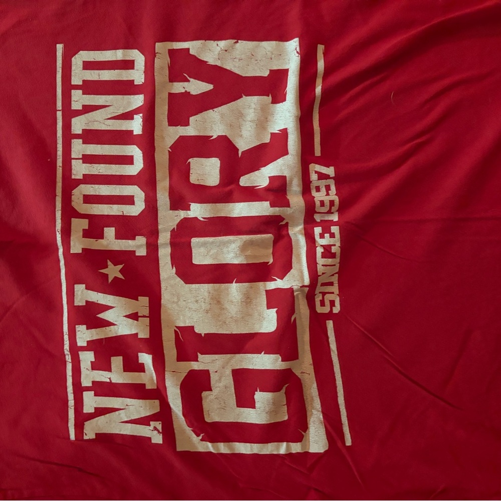 New Found Glory Red Graphic T-Shirt